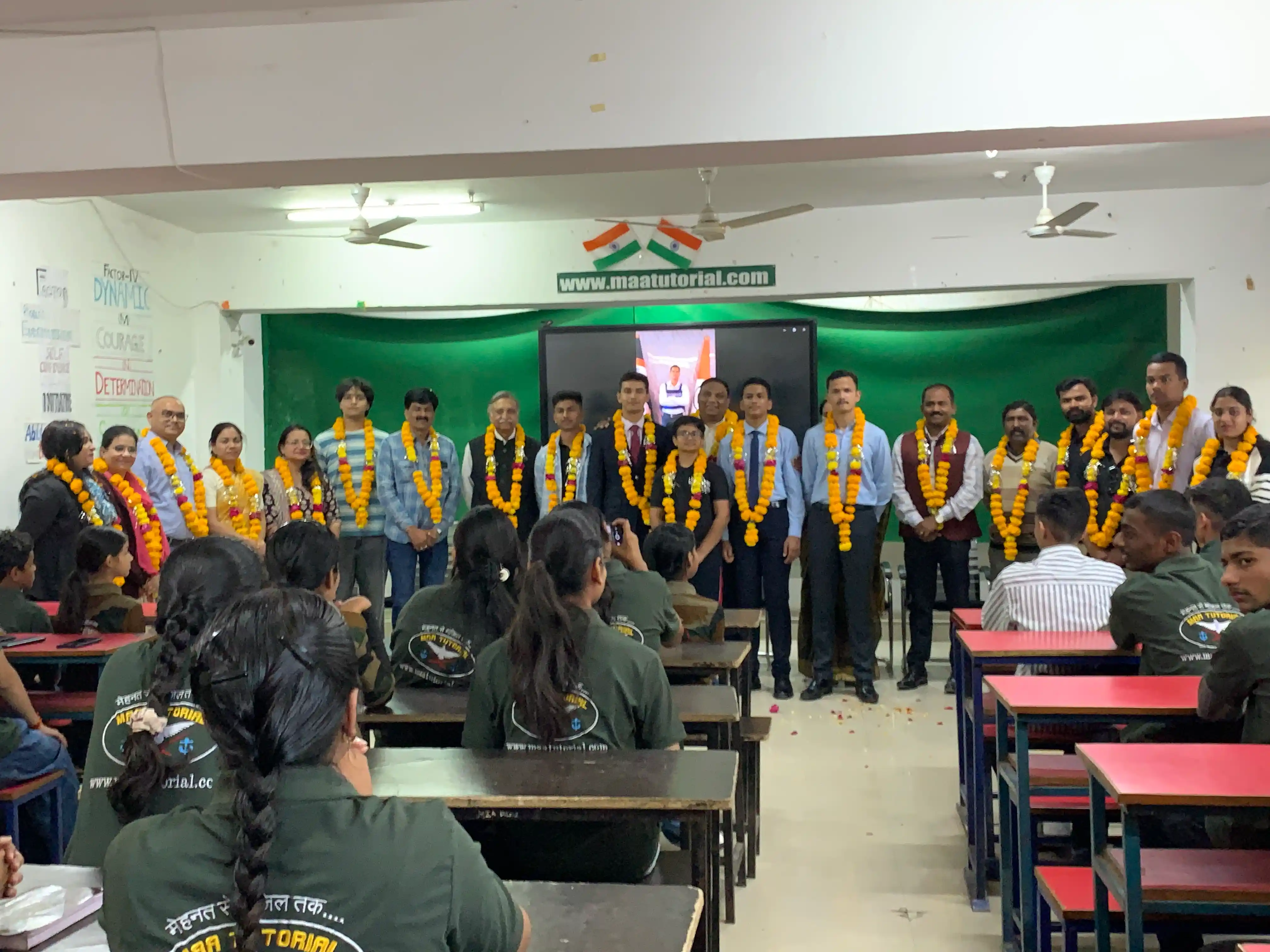 Spacious smart classroom