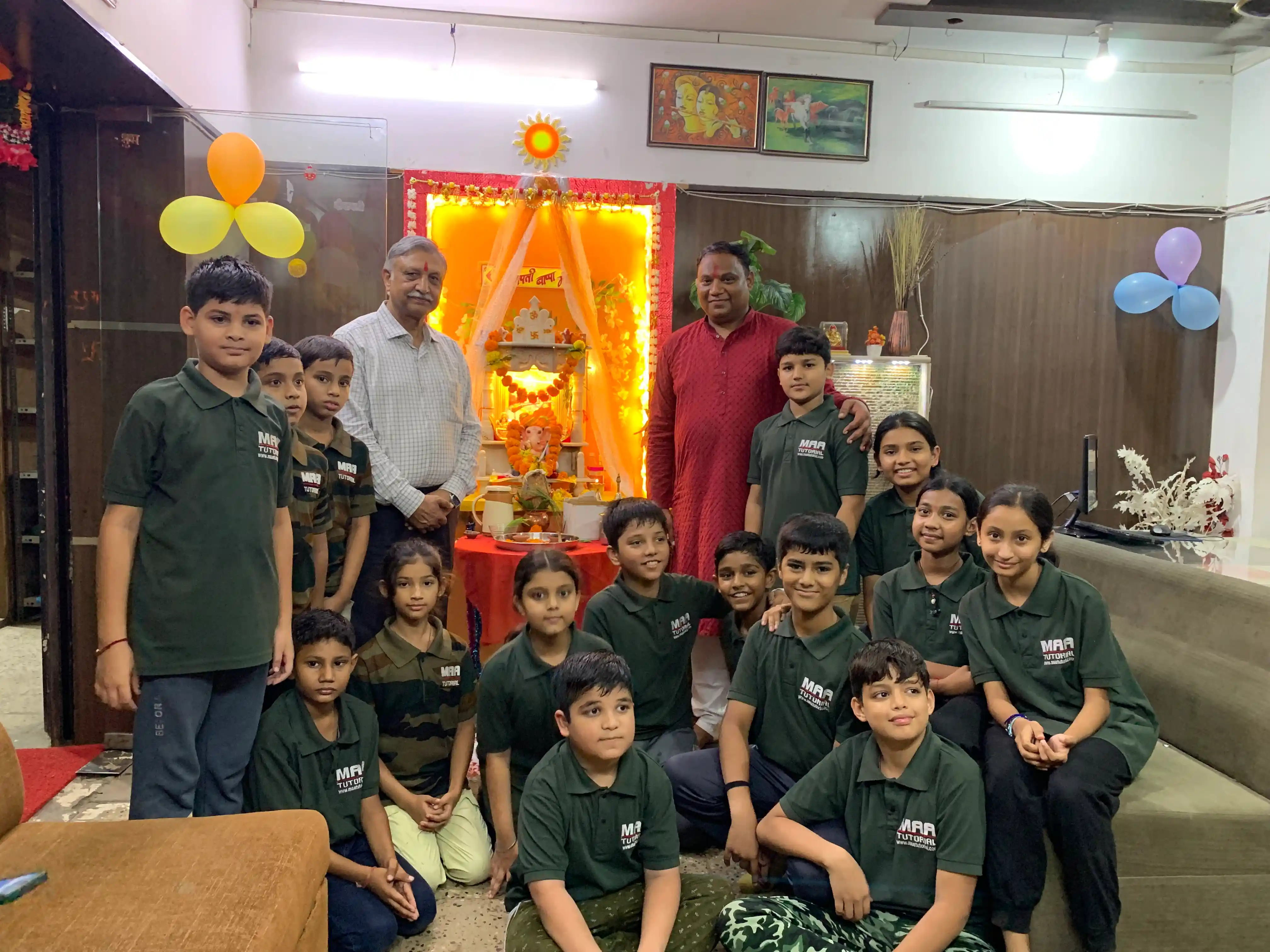 Spacious smart classroom