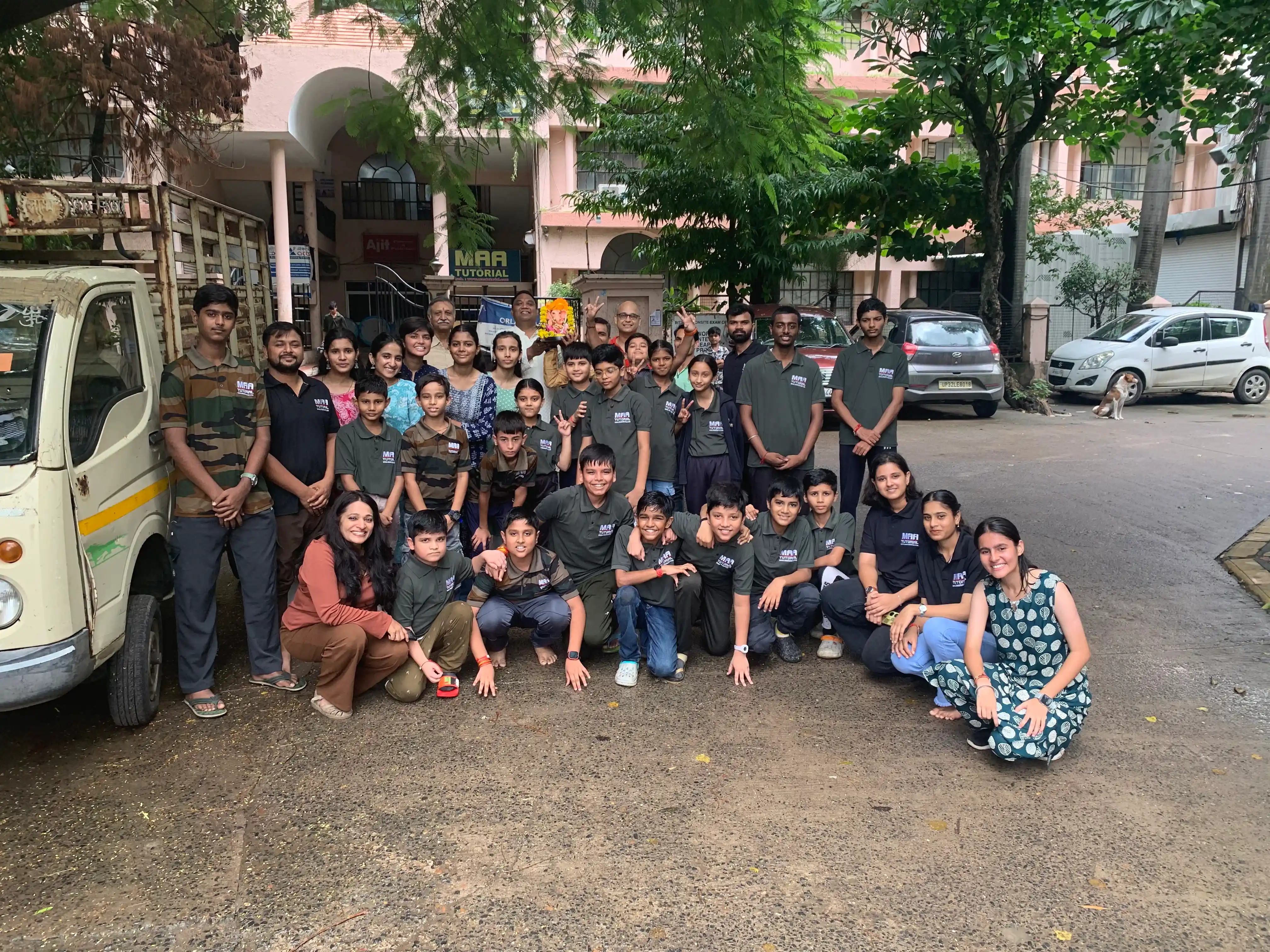 Spacious smart classroom